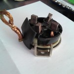 Suport carbuni D6GS12 electromotor Valeo