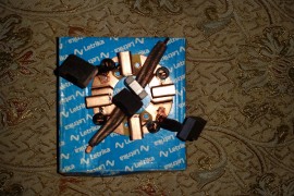 Suport carbuni electromotor Iskra